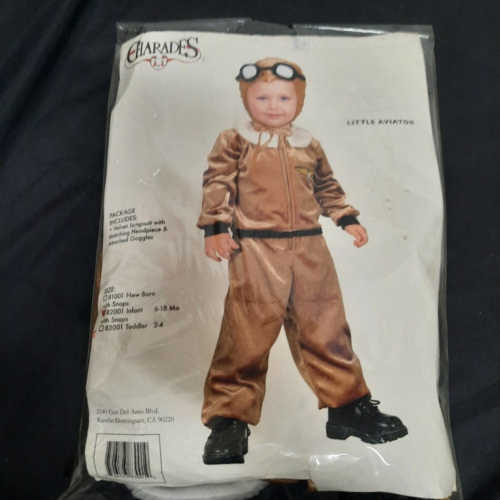 New in Package Charades Little Aviator Costume.